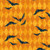 Midnight Haunt by Andover Fabrics Harlequin Bats Gourd