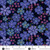 Mystic Meadow 108s by Nancy Rink Packed Floral Blue