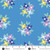 Friday Night 108s by Karen Lewis Textiles Simple Bouquet Peacock