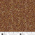 Hello Autumn by Makower UK Mini Blooms Brown