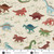 Prehistoric by Makower UK Roam Cream