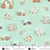 Little Ones by Makower UK Hugs Teal