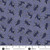Charmed by Makower UK Whiskers Blue