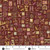 Kindred by Makower UK Script Red