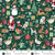 Country Christmas by Makower UK Friends Green