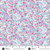 Dance Class by Makower UK Floral  Blue