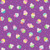 Daydream by Makower UK Cupcakes Purple