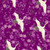 Hikari by Makower UK Cranes Purple