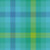 Kaleidoscope - Stripes and Plaids by Alison Glass Plaid Teal