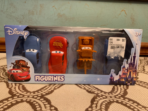 NIB - Disney Pixar CARS 4-Pc Figurine Vehicle Set