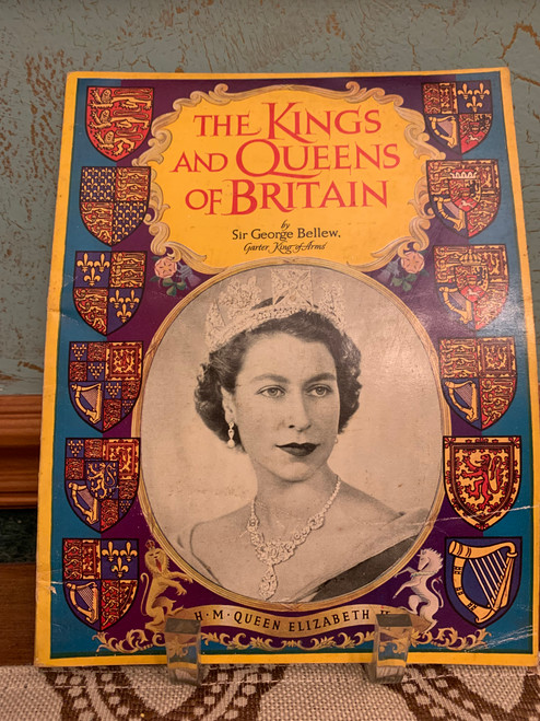 Vintage The KINGS And QUEENS Of BRITAIN Pitkins Pictorial Souvenir Book