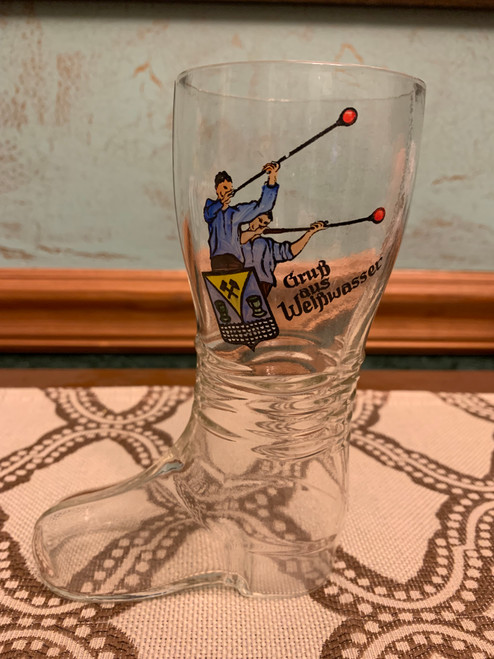 GruB aus WelBwasser Small .25l Glass Boot Souvenir Drinkware