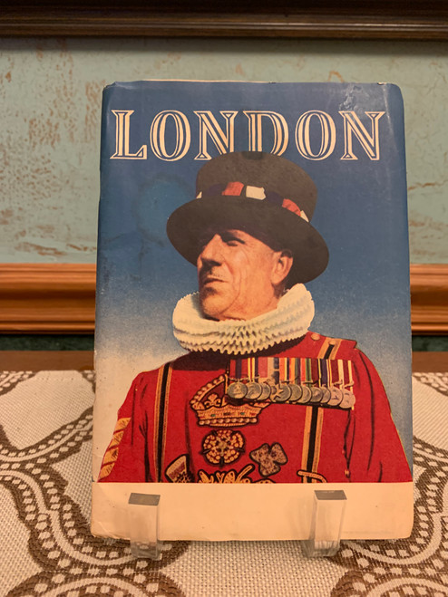Vintage 1952 Edition LONDON Travel Booklet with Maps & Historical Site Guide