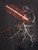 NWOT - Star Wars Boy's Size XL Darth Vader Light Saber Lightning Long Sleeve Tee