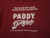 NWOT - BITE ME Apple Logo Paddy Devil's Apple Old Irish Whiskey Adult Size L Red Double Sided Short Sleeve Tee