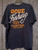 NWT - BUCK WEAR Gone Fishing.....Adult Size XL Double-Sided Navy Blue Short Sleeve Tee