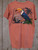 NWT - Relax TOUCAN Do It Mauve Adult M Double-Sided Short Sleeve Tee