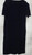 Vintage ANOTHER THYME Ladies Size 18 Black Velour Short Sleeve Cocktail Dress