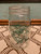 Vintage Frothy Beard Brewery SC State Outline Hops Logo Glass Mason Jar