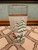 Vintage KIG Indonesia Frosted Red Cabin in the Snowy Woods Glass Drinkware