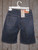 Boys Levi’s 505 denim shorts, size 7X Regular, made of 100% cotton with original retail tag displayed.