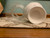Vintage Pfaltzgraff WINTERBERRY Porcelain & Glass Table Lite Votive Candle Holder