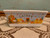 Vintage Royal Norfolk GATHER Fall Decor Miniature Ceramic Loaf Pan