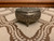 Vintage Japan Heart-Shaped Raised Relief Ornate Floral Design Pewter Small Jewelry Box