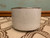 Vintage Japan Yellow Floral Design Speckled Beige Stoneware Handled Soup Mug