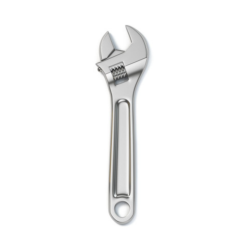 8.5" Stainless Steel Adjustable Wrench