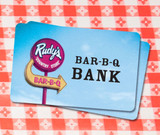 Rudy's Physical Gift Card ($100)