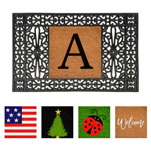 Duchess Monogram Doormat 30" x 48" Interchangeable