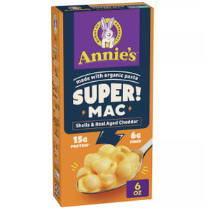Super! Mac Shells and Real Aged Cheddar Mac and Cheese - 6oz