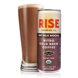 Cold Brew Nitro Coffee - Oat Milk Mocha- 7oz