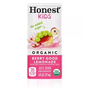 Honest Kids Organic Berry Lemonade Juice Drink - 8pk - 6 fl oz ea