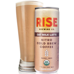 Cold Brew Nitro Coffee - Oat Milk Latte - 7oz