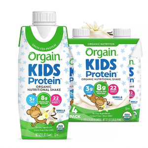 Kids Organic Vanilla Protein Shake - 4pk - 8.25 fl oz ea