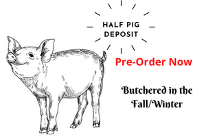 deposit to reserve half a pig