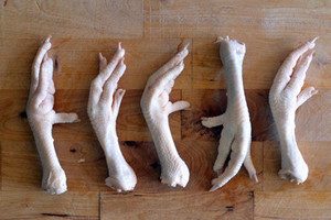 chicken feet