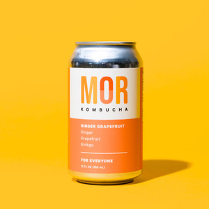 Kombucha Ginger Grapefruit - 12x 12oz cans