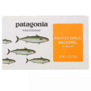 Roasted Garlic Mackerel in Olive Oil - 4.2oz