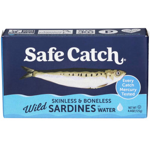 Wild Sardines in Water - 4.4oz