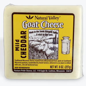Goat Cheese Mild Cheddar - 8oz Goat Cheese Mild Cheddar - 8oz