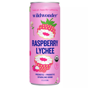 Pre and Probiotic Sparkling Raspberry Lychee - 12oz
