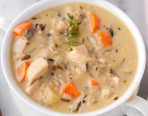 Creamy Turkey and  Wild Rice Soup - 30oz 2-3 servings