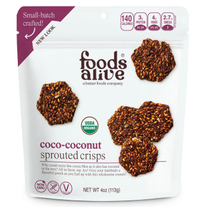 Coco-Coconut Sprouted Crisps - 4oz