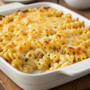 Baked Mac and Cheese with Fusilli Pasta