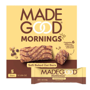 Chocolate Chip Baked Morning Bars 5ct - 4.25oz