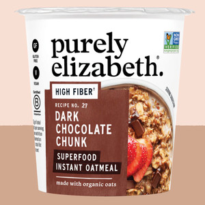 Dark Chocolate Chunk Instant Oatmeal Cup - 2oz
