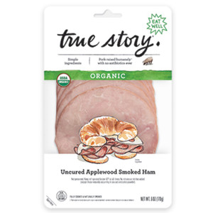 Uncured Applewood Smoked Ham - 6oz